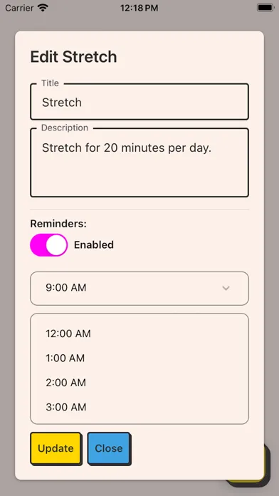 Hundred Habits Screenshots